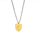 Courageous Love Necklace -  14k Vermeil