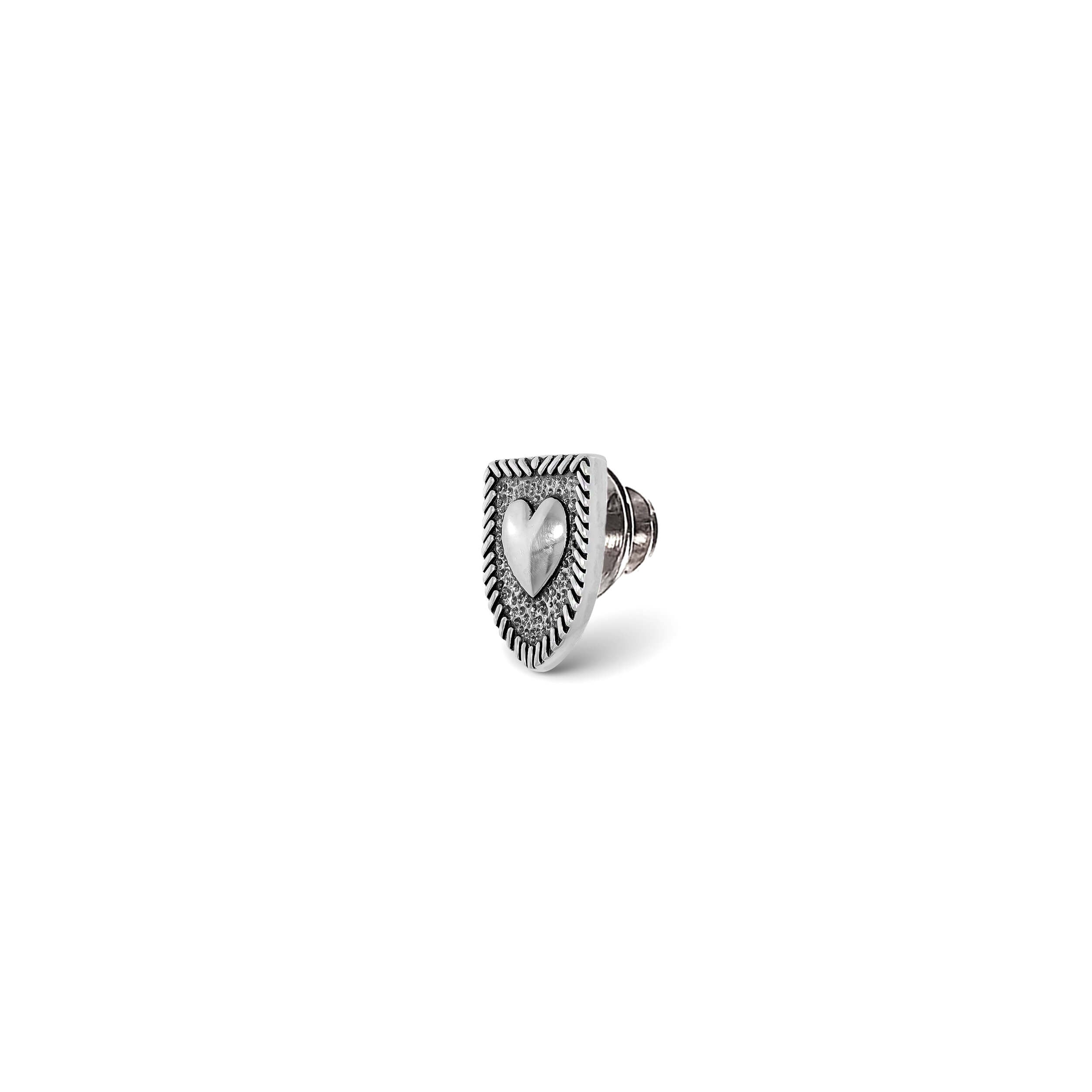 Courageous Love Pin - Sterling Silver