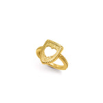 Courageous Love '2 in 1' Ring Set - 14k Vermeil