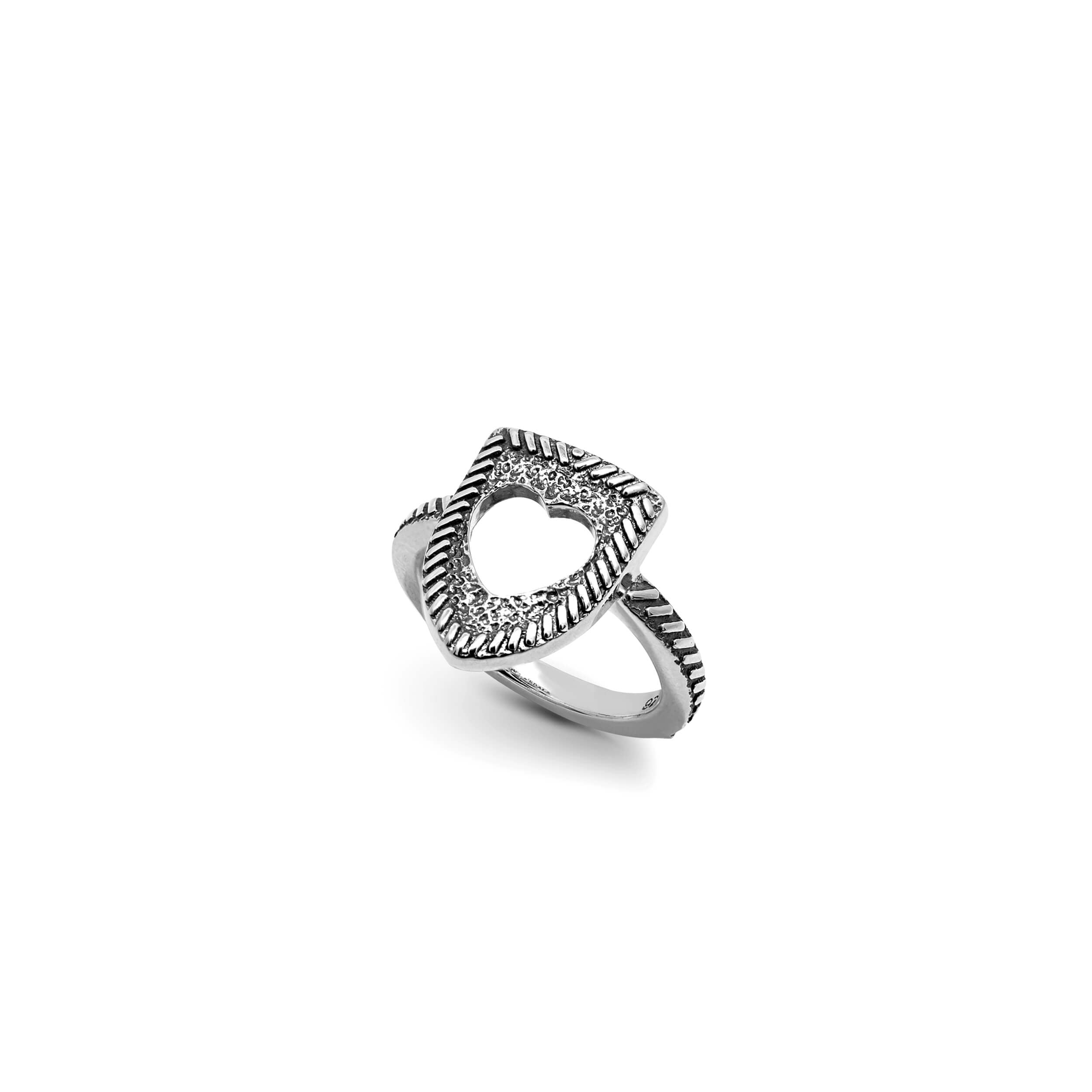 Courageous Love Ring Set - Sterling Silver