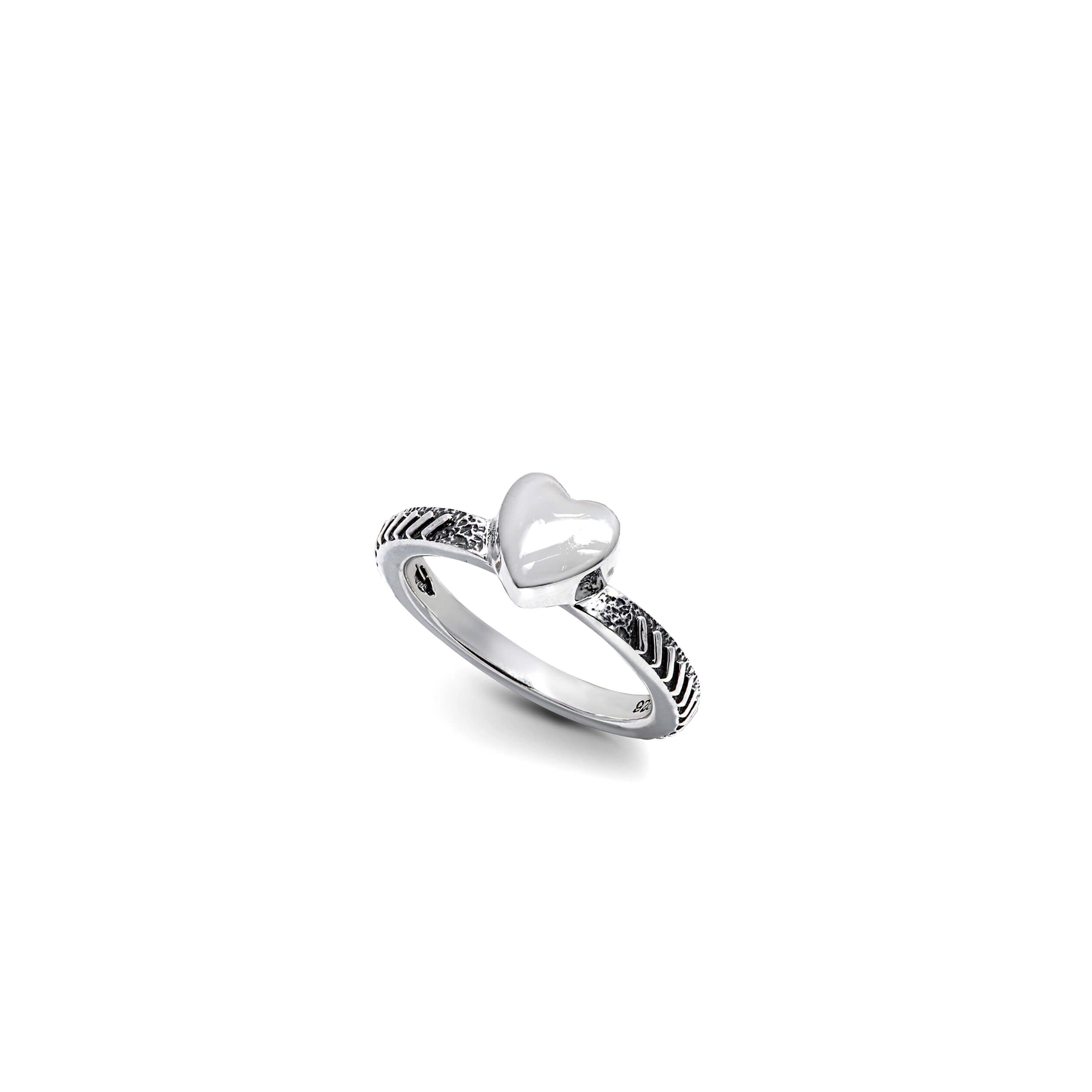 Courageous Love Ring Set - Sterling Silver